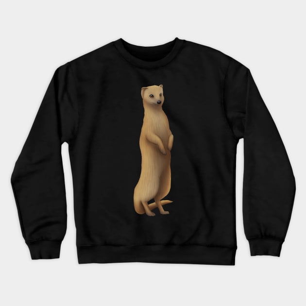 Yellow Mongoose Crewneck Sweatshirt by Wilderness Insider